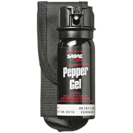 SELF-DEFENSE SPRAY - PEPPER GEL 50G + HOLDER - SABRE