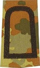 GERMAN ARMY FLECKTARN CAMO/BLACK SHOULDER LOOPS ´STABSUNTEROFFIZIER´
