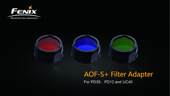 Fenix Filter Adapter - AOF-S+ - Red