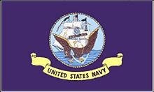 FLAG (91 x 152) cm U.S. NAVY
