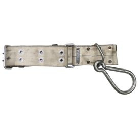 US rescue belt, with karabiner, used, orig.