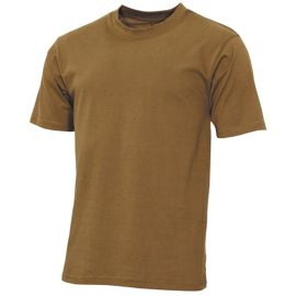 COTTON T-SHIRT - STREETSTYLE -  AMERICAN ARMY STYLE - MFH - COYOTE