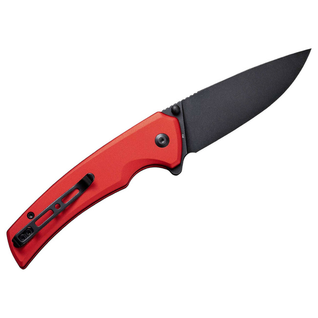 POCKET KNIFE - "SENCUT Serene Aluminum Red Black" - Böker