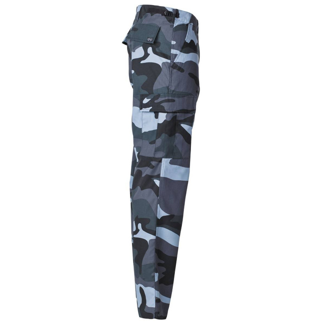 US COMBAT PANTS - BDU - MFH® - SKYBLUE CAMOUFLAGE