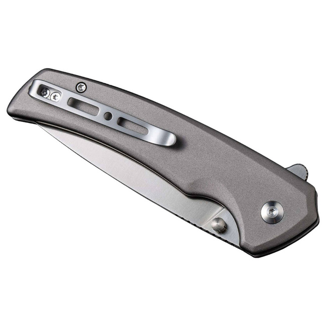 POCKET KNIFE - "SENCUT Serene Aluminum Grey" - Böker