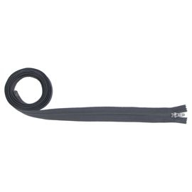 Zipper, partable, grey, 250 cm