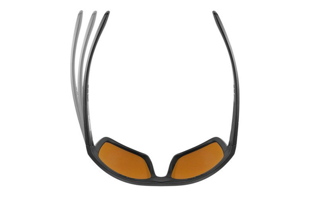 Glasses KINGPIN Polarized Blue Mirror Matte Graphite Frame
