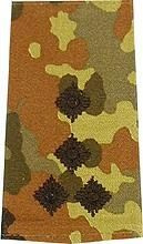 GERMAN ARMY FLECKTARN CAMO/BLACK SHOULDER LOOPS ´STABSHAUPTMANN´