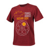 T-SHIRT (TRAVEL ADVICE: RUSSIAN LUCK) red