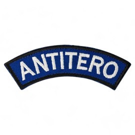 Arcada ANTITERO albastru royal, cu aplicare prin coasere
