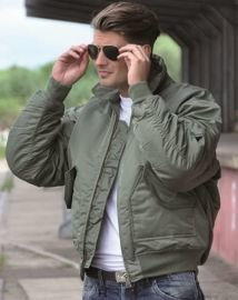 Flying jacket - Green OD - BASIC CWU - Mil-Tec