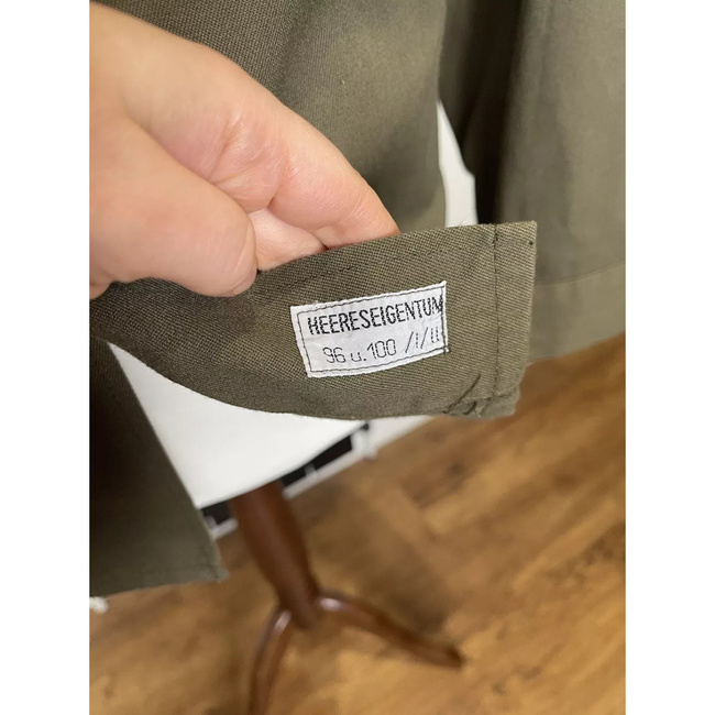 Original Jacket - Austrian Army Military Surplus - OD Green - Used