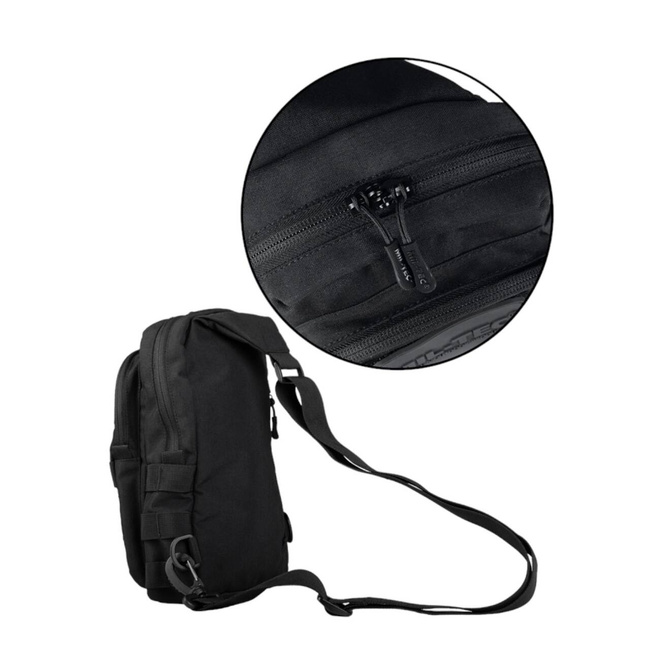 CROSSBODY BAG - BLACK - MIL-TEC