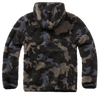 TEDDYFLEECE WORKER PULLOVER - DARK CAMO - BRANDIT