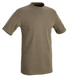 TACTICAL T-SHIRT WITH POCKETS - DEFCON 5® - COYOTE BROWN