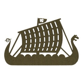 PATCH DRAKKAR LASER CUT - RANGER GREEN - M-TAC