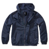 KIDS SUMMER JACKET WITH FRONT ZIPPER - WINDBREAKER - NAVY BLUE - BRANDIT