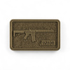 AR-15 Patch - 3D PVC - Coyote - M-TAC
