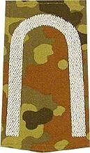 GERMAN ARMY FLECKTARN CAMO/SILVER SHOULDER LOOPS ´UNTEROFFIZIER´