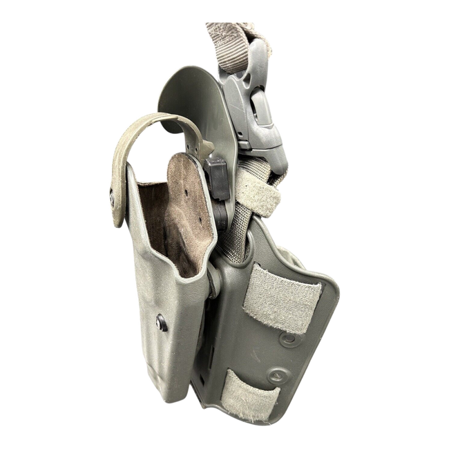 Detachable tactical holster - Safariland Mod. 6005 SLS - left-side attachment - Foliage Green