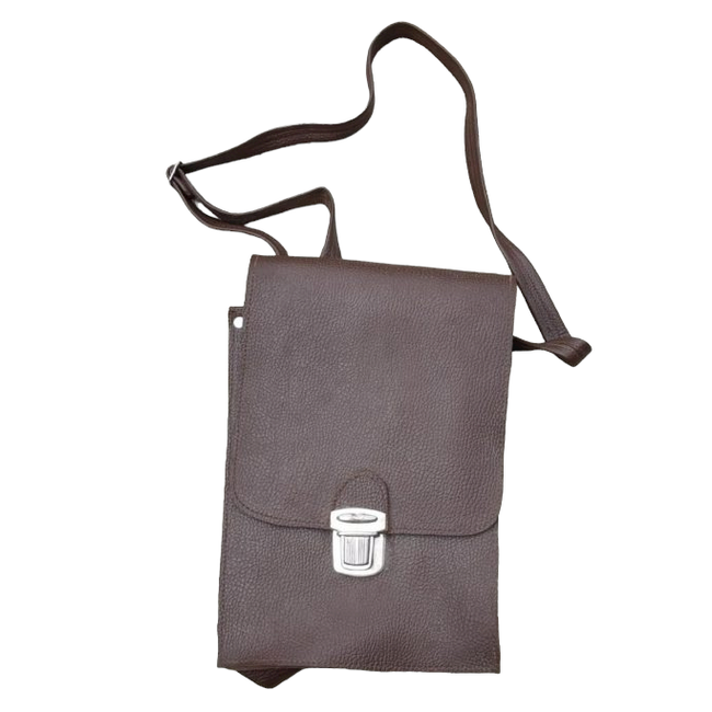 Imitation leather bag - Map  case military from RSR period - Surplus Romanian Army - Like NEW