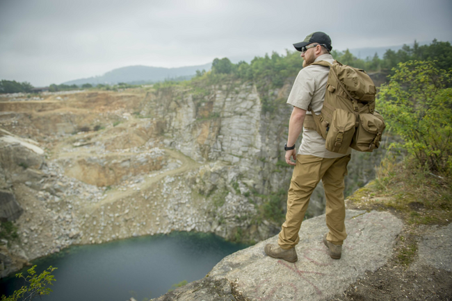 SHORT-SLEEVED SHIRT - DEFENDER MK2® - POLYCOTTON RIPSTOP - Helikon-Tex® - PINE GREEN 