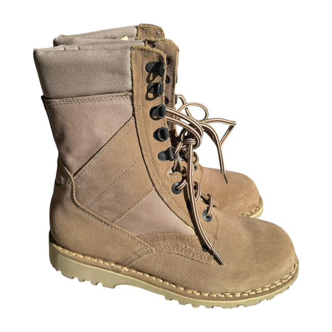 ROMANIAN MILITARY BOOTS - DESERT- LIKE NEW