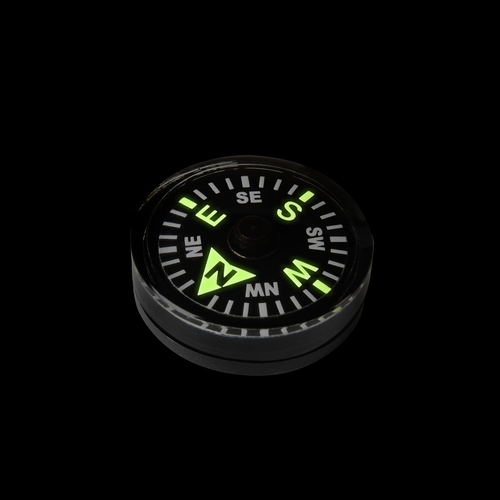 BUTTON COMPASS - SMALL - BLACK - HELIKON