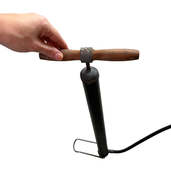 Manual Air Pump - Vintage - Romanian Army Military Surplus - In Good Condition