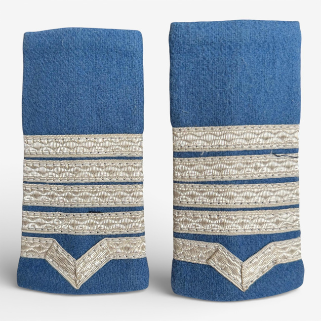 MILITARY MASTER RANKS, AVIATION - MILITARY MASTER CLASS I WITHOUT SIGN OF ARMS, BLUE CITY - MILITARY SURPLUS ROMANIAN ARMY - USED