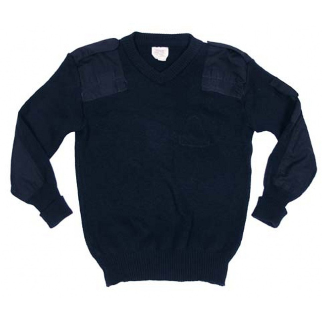 Police sweater - British Army surplus - Blue - Used
