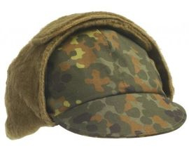 WINTER CAP GENUINE GERMAN ARMY FLECKTARN CAMO 120 PCS