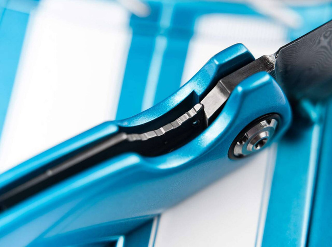 DAMASCUS KNIFE 1969 Z28-DAMAST - BOKER