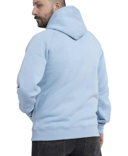 SWEATSHIRT WITH HOOD AND ZIPPER - "PHAETON" - PENTAGON® - BLACK