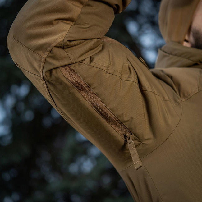 Winter Jacket for Temperatures Down to -20 Degrees Celsius - Alpha Gen.III Pro Primaloft - Coyote - M-Tac