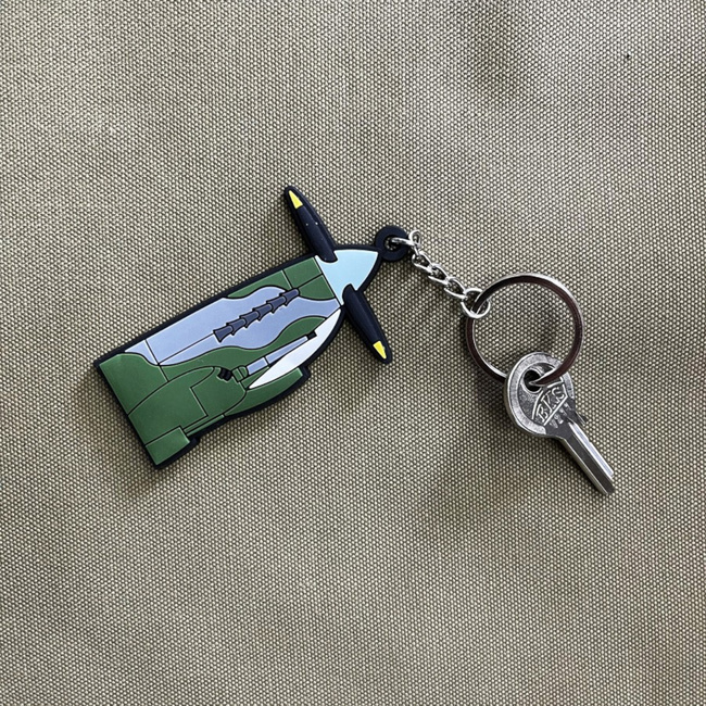 3D PVC KEYCHAIN - SPITFIRE