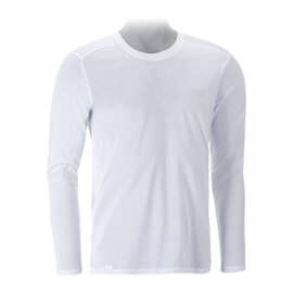 BASIC LONG SLEEVE T-SHIRT - WHITE - CLAWGEAR