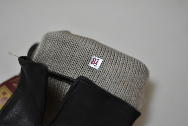 WOMEN'S LEATHER GLOVES - BLACK - MILITARY SURPLUS ROMANIAN ARMY - LIKE NEW