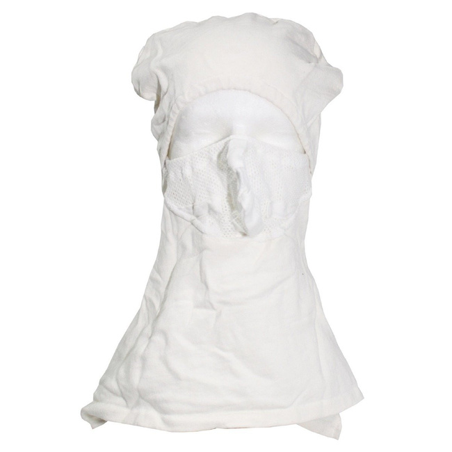 Fire-resistant Balaclava - Military Surplus from the German Army - White - Used