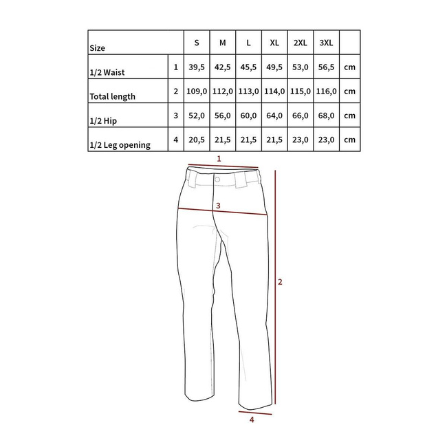 MFH BDU men pants Rip-Stop snow tarn