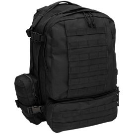 IT Backpack, black, "Tactical-Modular" 45 l