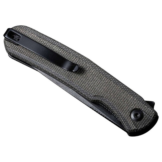 POCKET KNIFE - "SENCUT Scitus Micarta Dark Green Black" - Böker