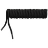 SHOELACES - MILITARY SURPLUS DUTCH ARMY - 180 CM - BLACK - LIKE NEW