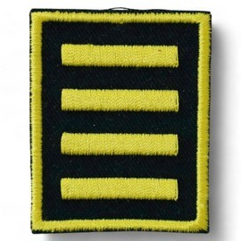 Emblema de ierarhizare maneca Sef SVSU (SPSU), cu aplicare Velcro (cu scai)