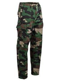 US WOODLAND CAMO RANGER PANTS