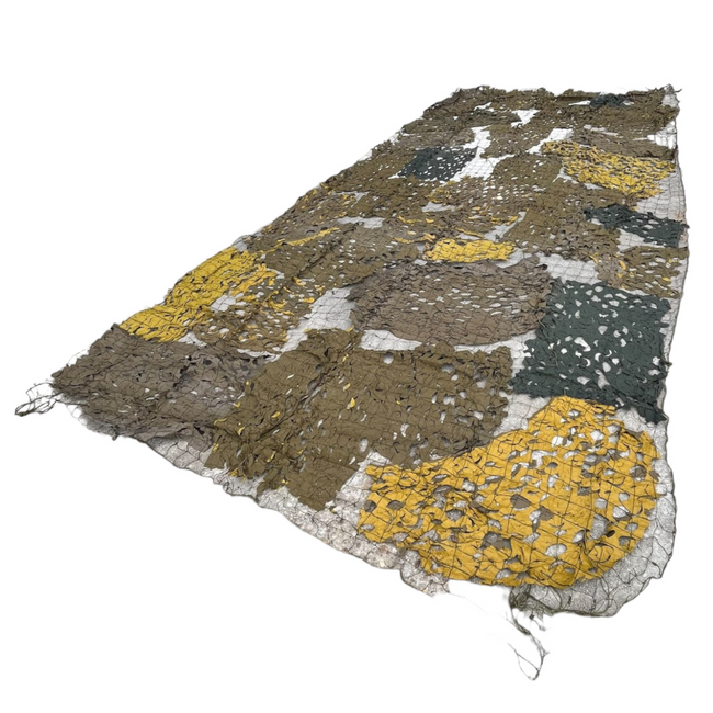 CAMOUFLAGE NET - ROMANIAN ARMY MILITARY SURPLUS - FOREST CAMOUFLAGE - 2X3 M