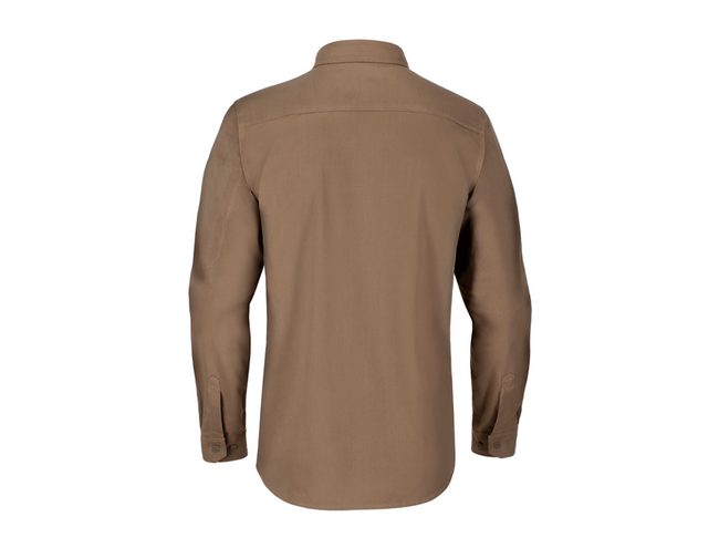 BUTTON UP PICEA SHIRT LS - CLAWGEAR® - KHAKI