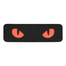 PATCH CAT EYES LASER CUT GID - BLACK/RED - M-TAC