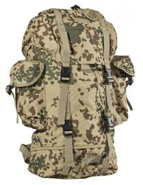 BACKPACK GERMAN ARMY COMBAT 65L 3-COLOURS TROPICAL CAMO