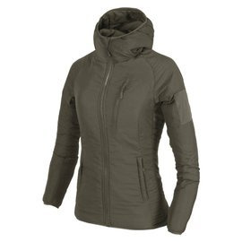 HOODED JACKET FOR WOMEN - WOLFHOUND® - Climashield® Apex™ - Helikon-Tex® - TAIGA GREEN